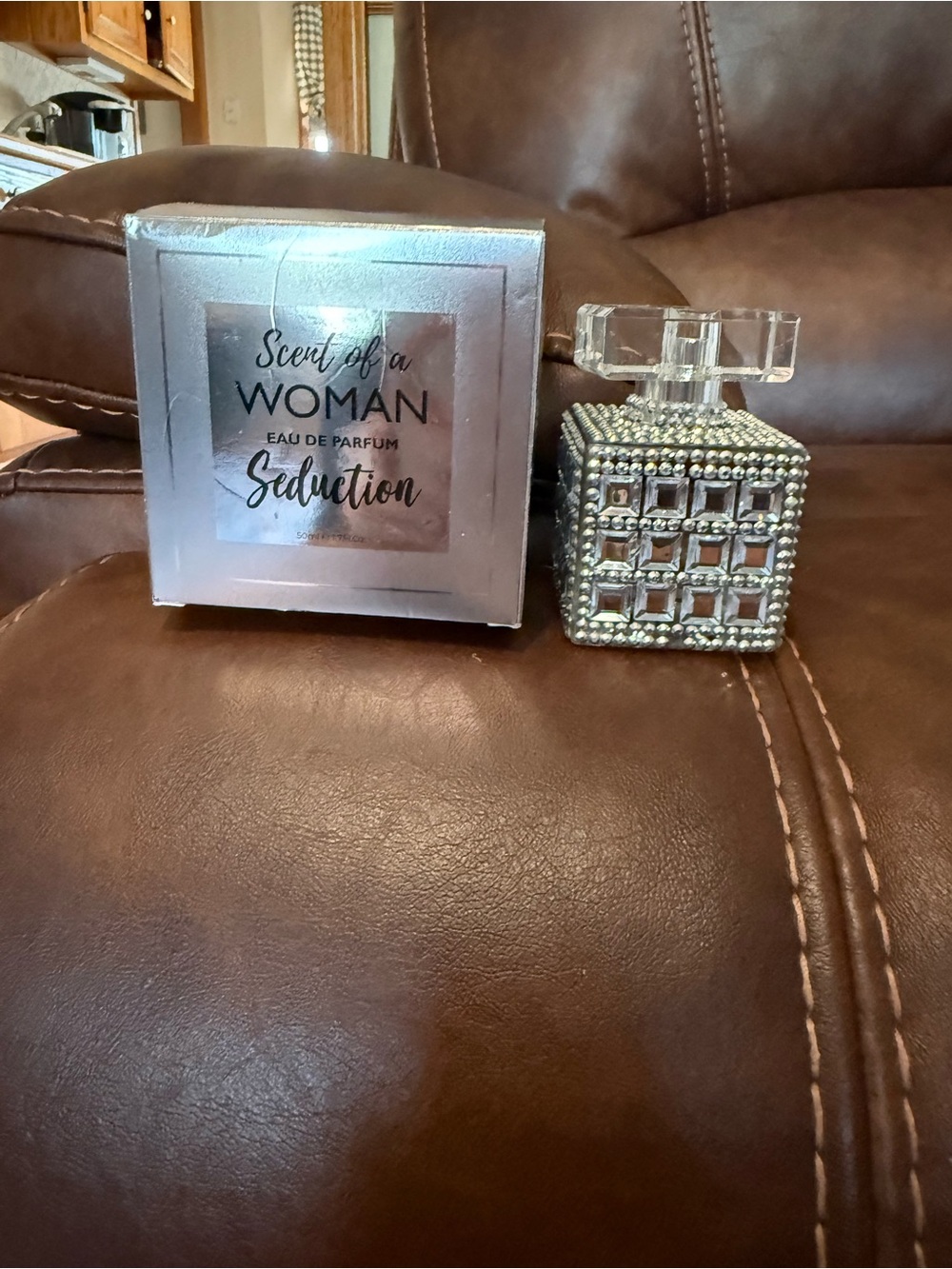Scent of a Woman Seduction Eau de Parfum Silver Bottle Set